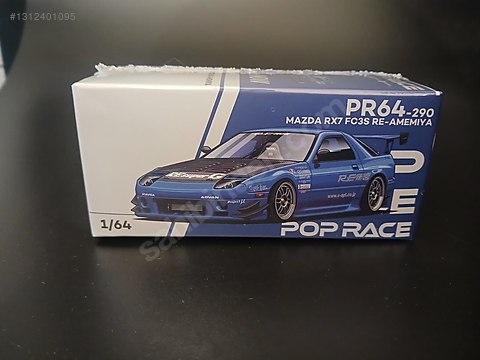 Pop Race Diecast Model 1:64 Mazda Araba - 1312401095