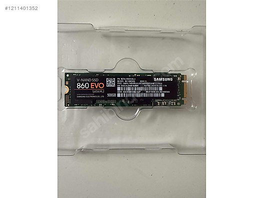 Samsung 860 Evo SSD 500 GB sahibinden.comda - 1211401352