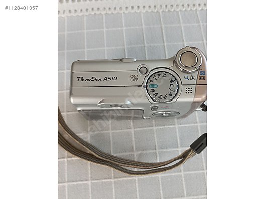 名機 動作品 平成レトロ Canon PowerShot A510 PC1107 Compact / Canon / PowerShot A510 / Canon A510 fotoğraf makinesi on