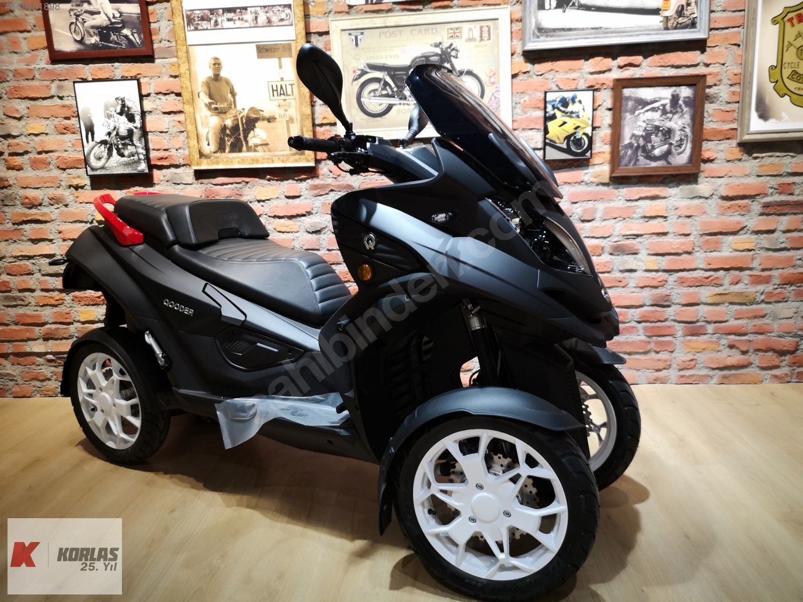 Qooder Quadro 4D 2020 Model Scooter / Maxi Scooter Motor Motosiklet