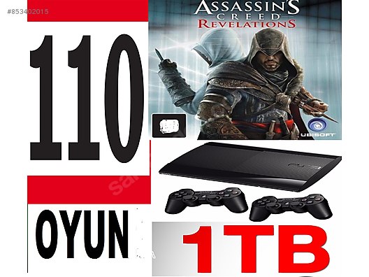 110 Oyunlu Ps3 1 Tb 2 Kol Sifirr Garantili Adrese Teslim Ilan Ve Alisveriste Ilk Adres Sahibinden Com Da 853402015