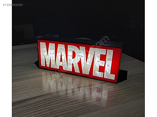 Marvel Logolu Lightphone Gece Lambası sahibinden.comda - 1296402059