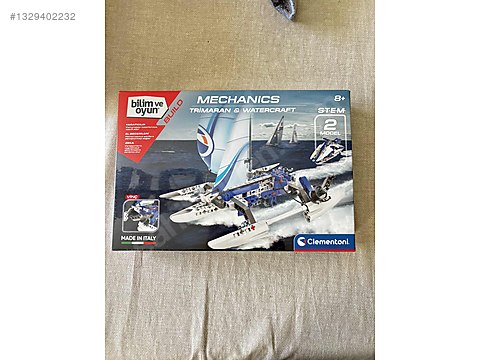 Clementoni Trimaran tekne & Jetski mekanik model (made in italy