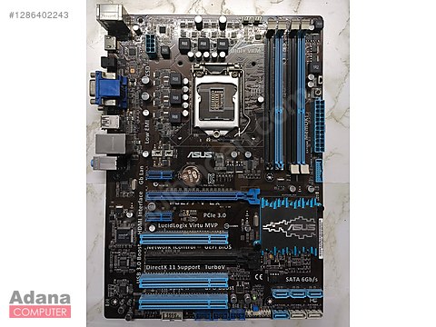 ASUS P8Z77-V LX Intel Z77 Soket 1155 DDR3 2400MHz(O.C.)USB 3.0