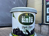 DOĞAL GEMLİK SOFRALIK SİYAH ZEYTİN 10 KĞ HALİNDE 1500 TL