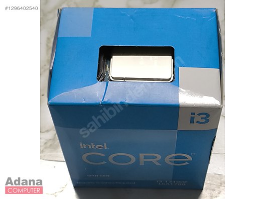 Intel Core i3-13100F 13.Nesil LGA1700 3.40GHz Box İşlemci
