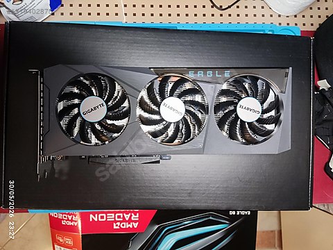 Gigabyte RX 6600 Eagle 3 Fan Ekran Kartı RX6600 GPU sahibinden