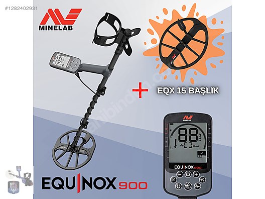 MİNELAB EQUİNOX 900 EQX 15 İNC BASLIK HEDİYELİ - Metal Dedektörü