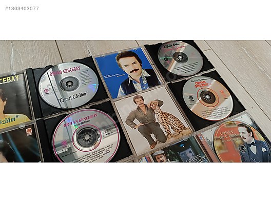 ORHAN GENCEBAY - ORJİNAL TERTEMİZ CD'LER AÇIKLAMAYI OKUYUNUZ