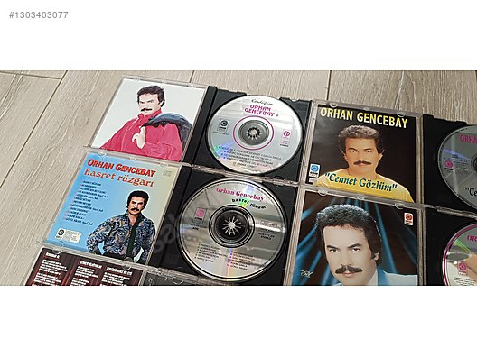 ORHAN GENCEBAY - ORJİNAL TERTEMİZ CD'LER AÇIKLAMAYI OKUYUNUZ