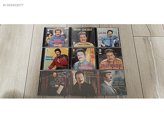 ORHAN GENCEBAY - ORJİNAL TERTEMİZ CD'LER AÇIKLAMAYI OKUYUNUZ