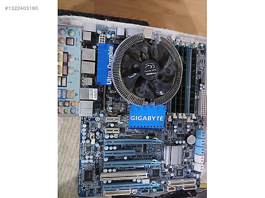 gigabyte x58ud3r i7 930 16gbram fan set on sahibinden.com - 1322403180