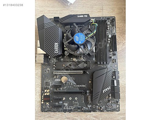 İNTEL İ58400 BOX CPU MSİ H370 GAMİNG PRO CARBON ANAKART sahibinden