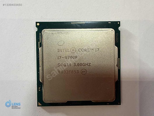 İNTEL CORE İ7 9700F 9. NESİL İŞLEMCİ sahibinden.comda - 1339403450