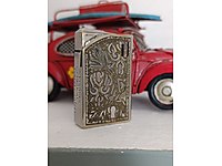 1960 lar venom gümüş kaplama çakmak