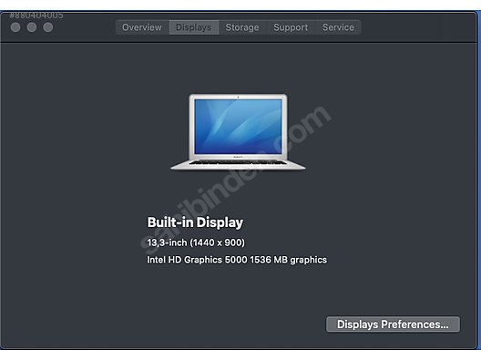 Macbook Air 6 1 Core I7 8gb 256gb Ssd Kutusu Ile Ilan Ve Alisveriste Ilk Adres Sahibinden Com Da 880404005