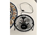 BLiC Siyah Masaüstü Mini Vantilatör