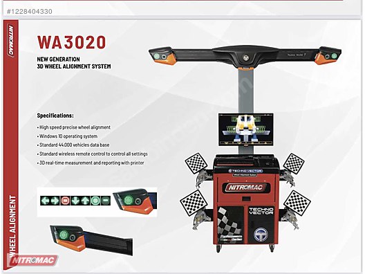 Rot & Balans Makinesi - Otomotiv Endüstri Makineleri