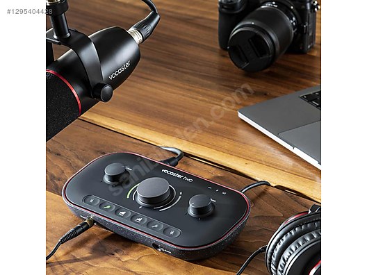 Focusrite Vocaster Two USB-C Podcasting Ses Kartı sahibinden.comda