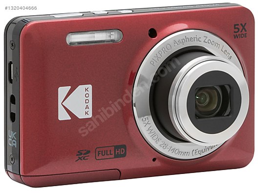 Compact / Kodak / Pixpro FZ53 / KIRMIZI - KODAK PIXPRO FZ55