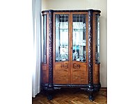 Antika Vitrin-Gümüşlük. Andre Teis imzalı. 1920'li yıllardan.