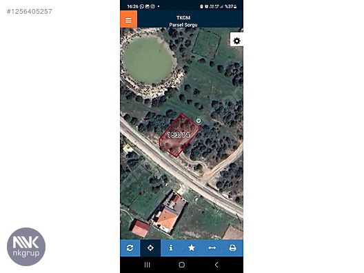 Manisa Yunusemre Osmancalıda 420m² Yola Cepheli İmarlı Arsa #1256405257