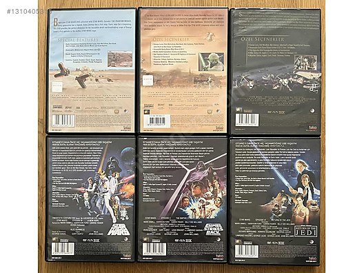 STAR WARS DVD SET - Yabancı DVD Filmler sahibinden.com'da - 1310405315