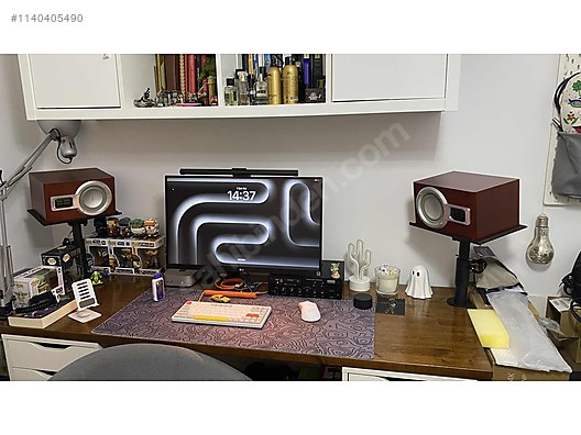 Philips MCD708 ( MCD 708 ) Hoparlör ve Amfi ve Gator stand on