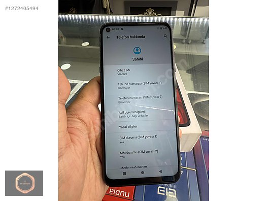 İkinci El ve Sıfır Alışveriş / Cep Telefonu & Aksesuar / Cep Telefonu / Casper / VIA X20