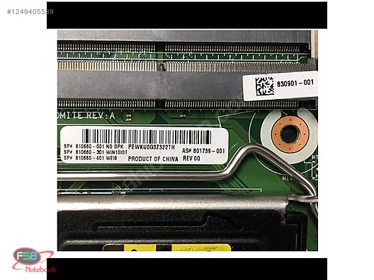 HP EliteDesk 800 G2 anakart 801739 için 810660-001 Anakart - Anakart ve Tüm Masaüstü Bilgisayar Parçaları sahibinden.com'da