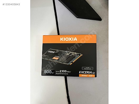 KIOXIA 500GB EXCERIA G2 NVMe M.2 SSD 2100MB Okuma 1700MB Yazma on