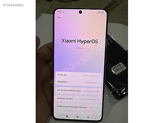 İkinci El ve Sıfır Alışveriş / Cep Telefonu & Aksesuar / Cep Telefonu / Xiaomi / Poco X6 Pro