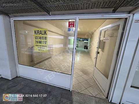G-CAD-52 M2 DÜKKAN YEDPA TEPE EMLAK TAN KİRALIK...