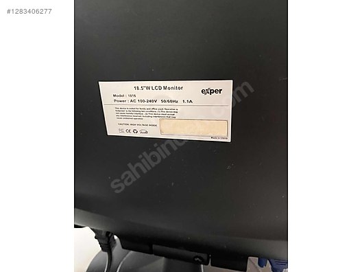 Exper monitör ve kasası - Kasa ve Tüm Masaüstü Bilgisayar Donanımları sahibinden.com'da