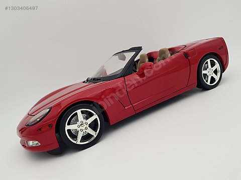 1/18 die-cast Chevrolet Corvette C6 Convertible 2005 on sahibinden