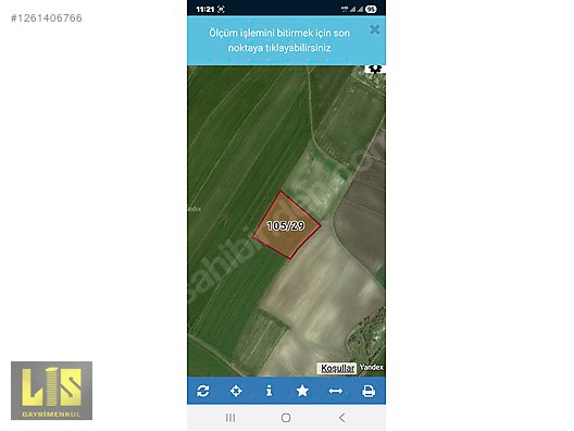 TEKİRDAĞ SARAY DEMİRLER'DE YOLA CEPHE 6.214 m² TEK TAPU MÜSTAKİL #1261406766