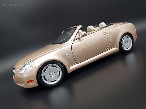 激レア 1/18 Maisto Lexus SC430 シャンパンゴールド İNDİRİM*** 1/18 die-cast Lexus SC 430 Convertible 2002 on