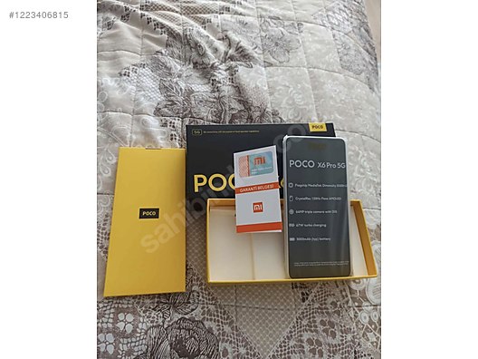 İkinci El ve Sıfır Alışveriş / Cep Telefonu & Aksesuar / Cep Telefonu / Xiaomi / Poco X6 Pro