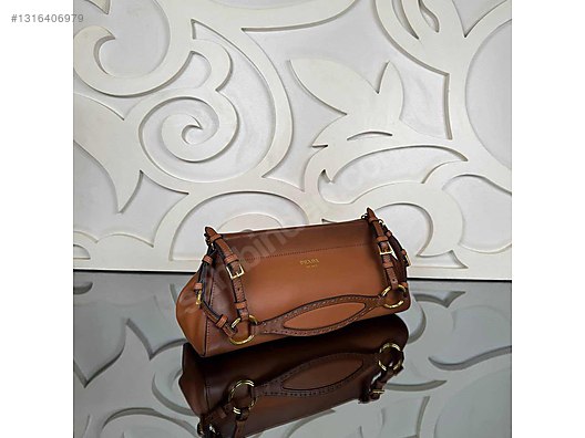 Prada Enchaine Medium Leather Shoulder Bag İthal Ürün - Prada