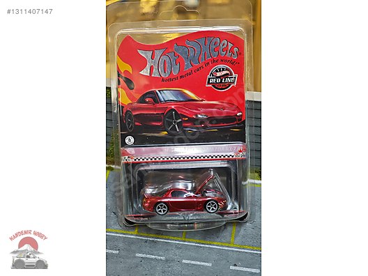 HOT HWHEELS - 2024 RLC - MAZDA RX-7 R1 - RED LİNE CLUB on