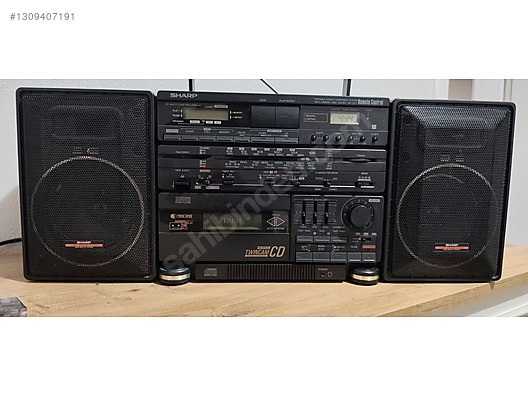 SHARP WF-CD77H RADYO / CD / KASETÇALAR BOMBOOX GHETTO BLASTER