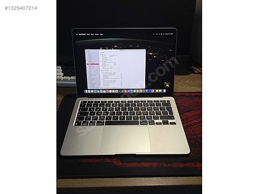 Apple Macbook / Çiziksiz, Çok Temiz Apple MacBook Air M1 512GB
