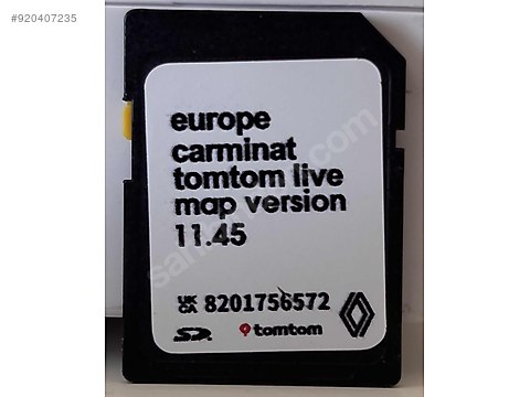 2025 Güncel Renault Tom Tom Live 11.45 Navigasyon Sd Kart - Ses