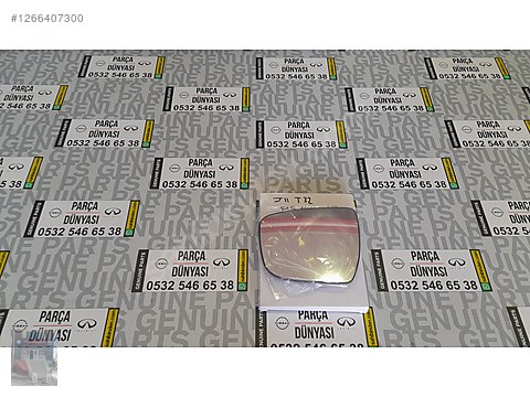 NİSSAN X-TRAİL T32 2014-2021 SOL DİKİZ AYNA CAMI 96366-4EA1A