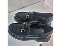 Kadın Loafer Hakiki Deri 40 numara