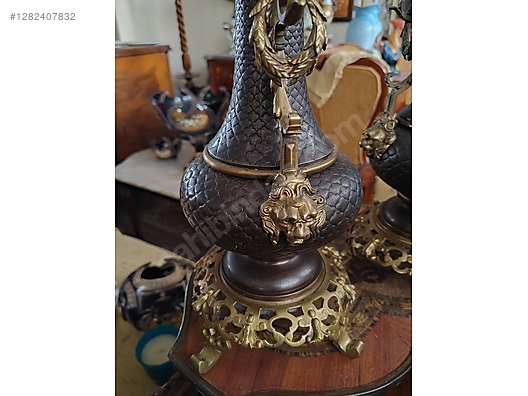 Antika Fransız 1930'lar bronz aksesuar 42x18 sahibinden.comda