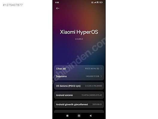 Used & Brand New Items / Cell Phones & Accessories / Cell Phones / Xiaomi / Poco X6 Pro