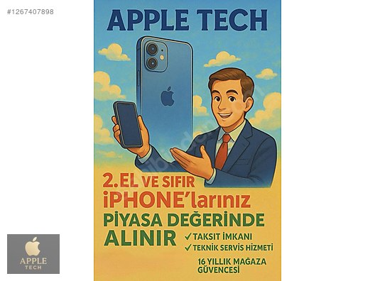 İkinci El ve Sıfır Alışveriş / Cep Telefonu & Aksesuar / Cep Telefonu / Apple / iPhone 16