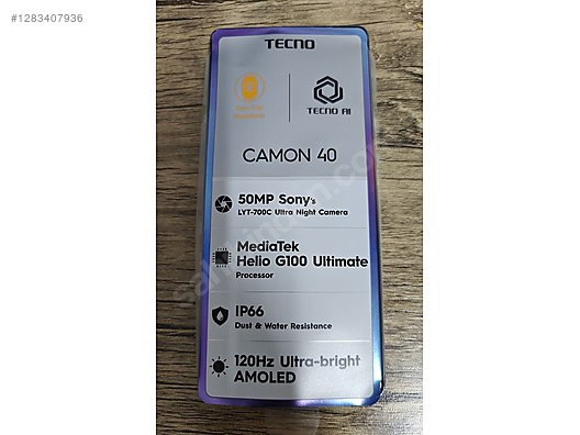 Used & Brand New Items / Cell Phones & Accessories / Cell Phones / Tecno / Camon 40