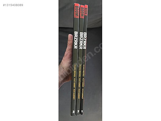 洋書 Brzrkr #3 1:100 variant BRZRKR 3 cilt - İngilizce - Sıfırdan farksız - İngilizce Çizgi